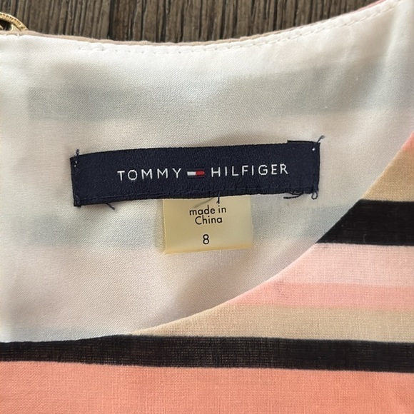 Tommy Hilfiger Striped Fit Flare Dress - Picture 10 of 13